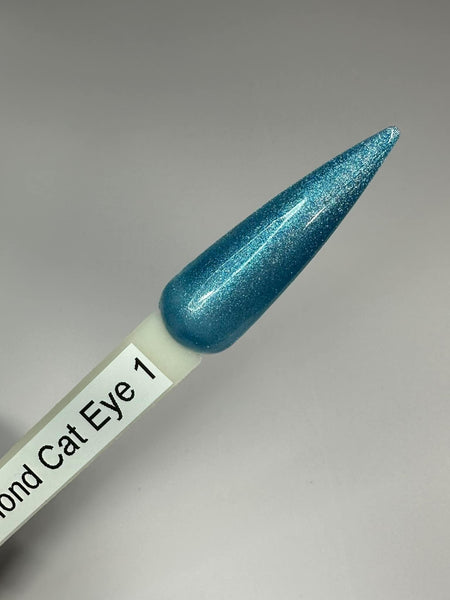 # 1 Diamond Cat Eye gel blue