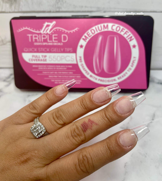 Gelly Tips - Medium Coffin