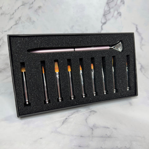 Interchangeable Brush Set - 10 pieces