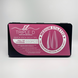 Gelly Tips - Medium Stiletto