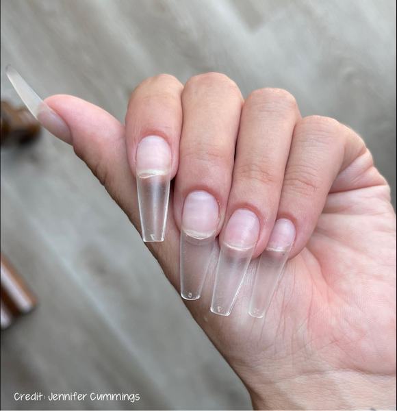 Medium Coffin Acrylic Nail tips